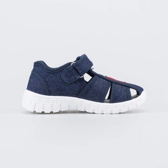 221168-12 Текстильные сандалии для мальчика для мальчики синий фото №2