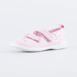 231243-11 Текстильные туфли для детского сада для девочки розовый