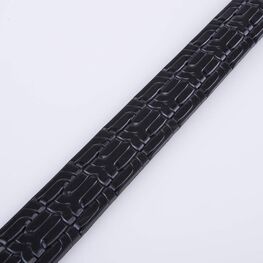 03704002-20 Ремень кожаный черный для мальчики черный фото №4