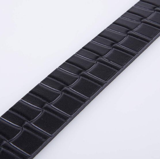 03704003-20 Ремень кожаный черный для мальчики черный фото №4