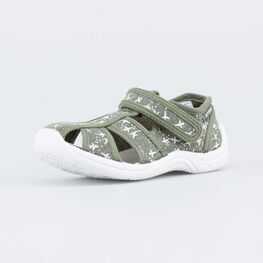 221115-12 Сандалии текстильные для мальчики хаки