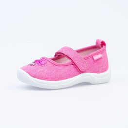 231180-12 Текстильная обувь на липучке для девочки фуксия