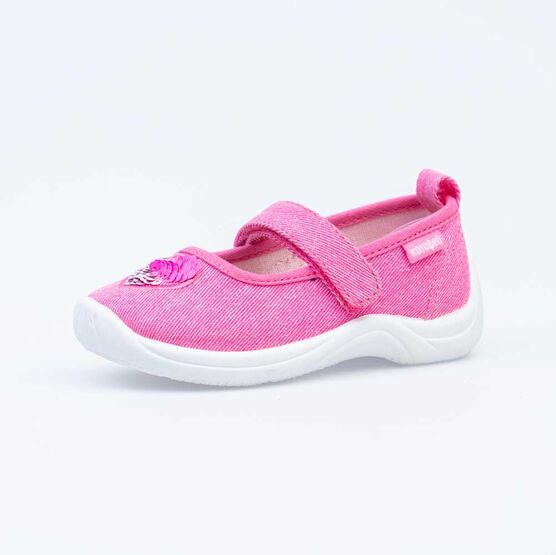 231180-12 Текстильная обувь на липучке для девочки фуксия