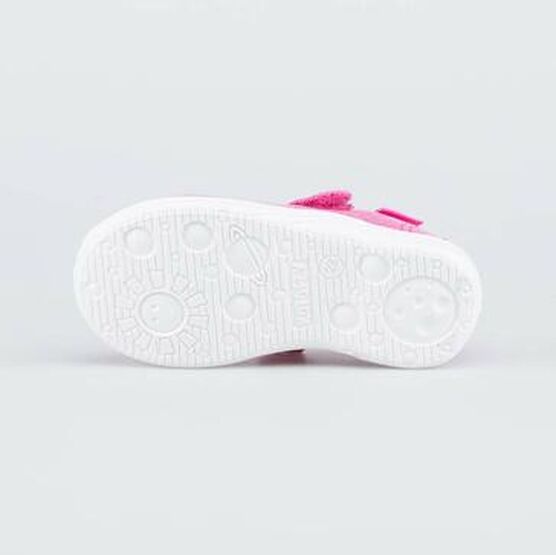 231180-12 Текстильная обувь на липучке для девочки фуксия фото №3