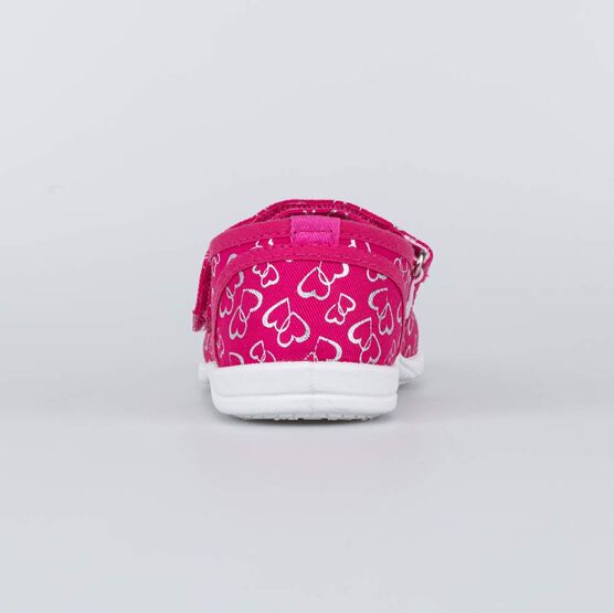 231205-11 Текстильная обувь для девочки фуксия фото №5