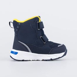 254801-44 Мембранные ботинки с LED Робозавр для мальчики синий фото №2