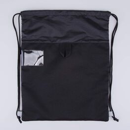 02808238-40 Мешок для обуви Зебра черный для девочки черный фото №2