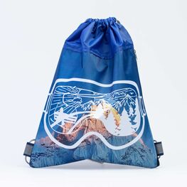 02708087-20 Мешок для сменной обуви Горы для мальчики синий