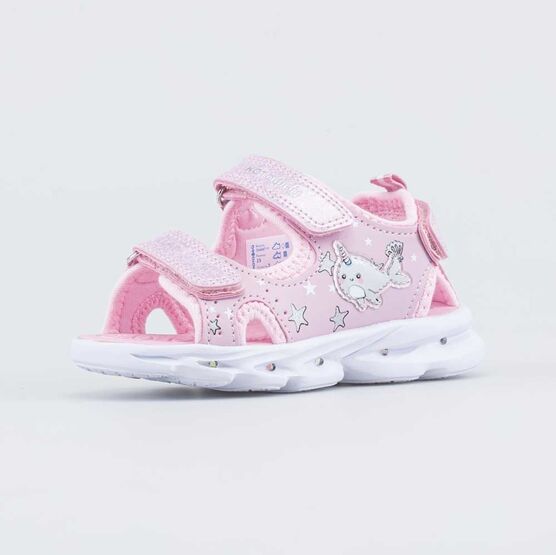 124016-11 Пляжная обувь для девочки розовый