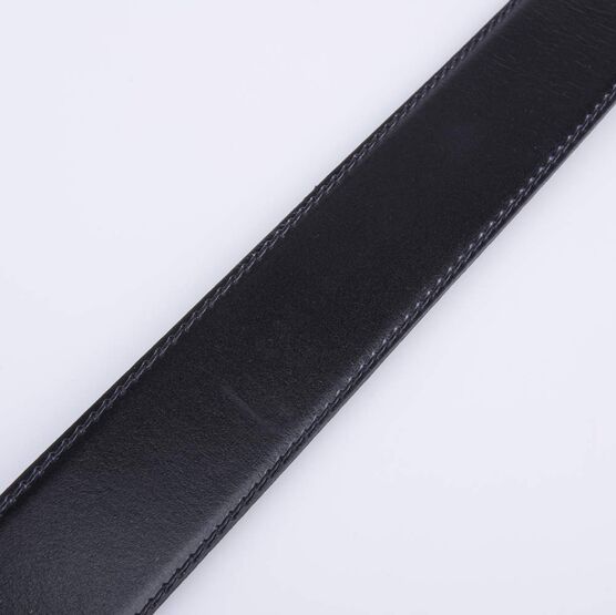 03704004-30 Ремень кожаный для мальчика Черный для мальчики черный фото №4