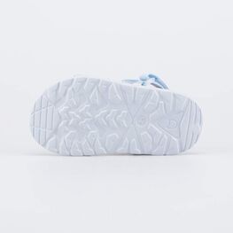 324088-12 Пляжная обувь для девочки Любовь розово-голубой для девочки розовый + голубой фото №3