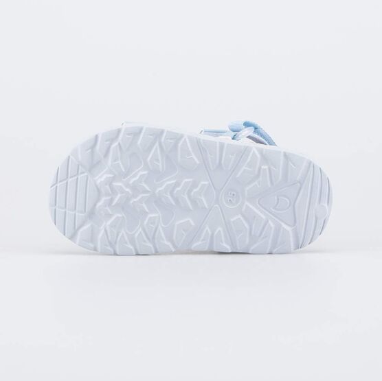 324088-12 Пляжная обувь для девочки Любовь розово-голубой для девочки розовый + голубой фото №3