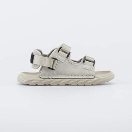 324088-14 Пляжная обувь для мальчика Граффити бежевый для мальчики бежевый + черный фото №2