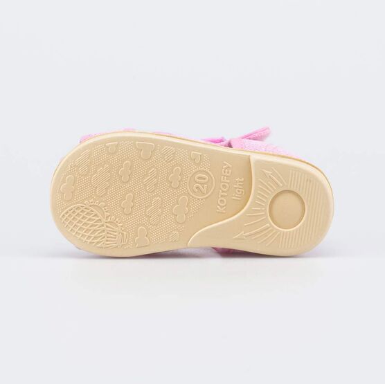 221161-71 Текстильная обувь для малышей для девочки розовый фото №3