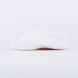 531262-11 Кеды из вязаного текстиля для девочки коралл фото №3