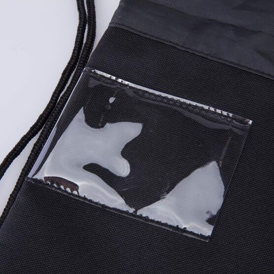 02808231-40 Мешок для обуви Мягкий котик КК для девочки черный + розовый фото №4