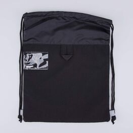 02808237-40 Мешок для обуви Стикеры черный для девочки черный фото №2