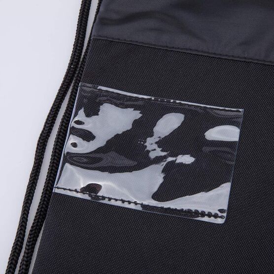 02808237-40 Мешок для обуви Стикеры черный для девочки черный фото №4