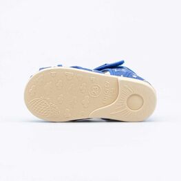 121047-71 Сандалии текстильные для мальчики светло-синий фото №3