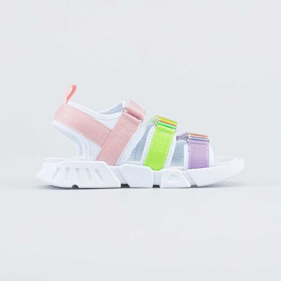 324046-13 Пляжная обувь для девочки персиковый фото №2