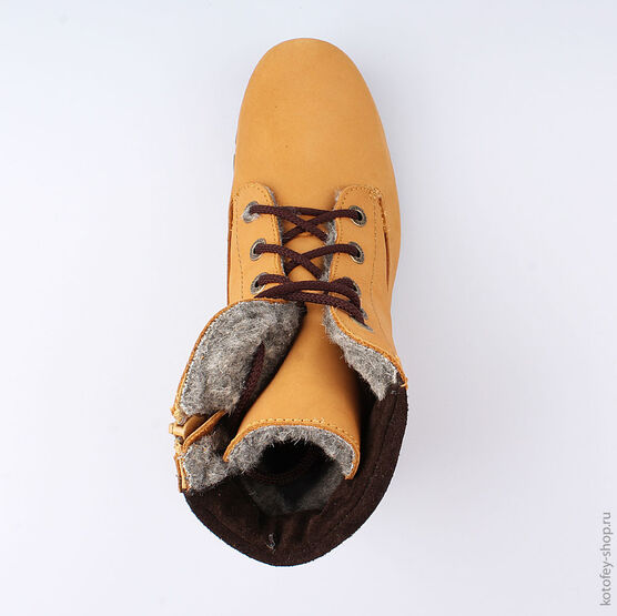 752122-43 Сапожки для мальчики желтый фото №4