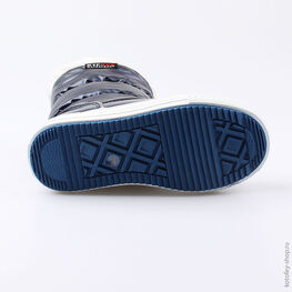 464915-45 Мембранные сапожки для девочки светло-синий фото №3