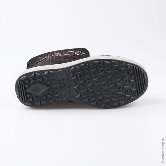 667017-42 Валенки для девочки черный фото №3