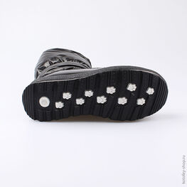 764917-41 Мембранные сапожки для девочки черный фото №3