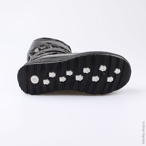 764917-41 Мембранные сапожки для девочки черный фото №3