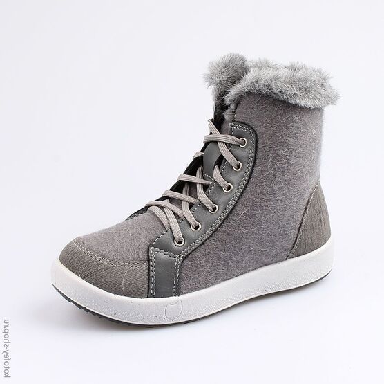 657002-42 Валенки для девочки серый