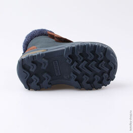 152185-54 Сапожки для мальчики син-кор фото №3