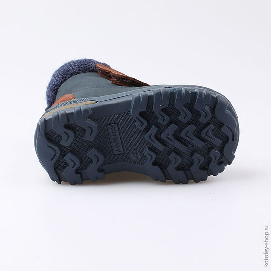 152185-54 Сапожки для мальчики син-кор фото №3