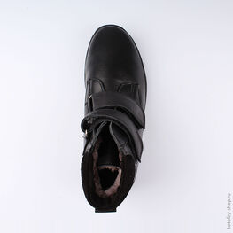 752120-51 Сапожки для мальчики черный фото №4