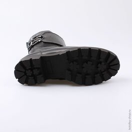 752100-51 Сапожки для девочки черный фото №3