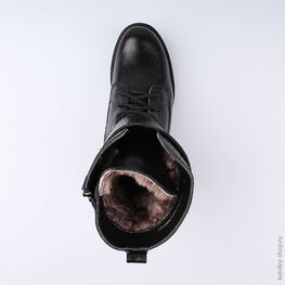 752100-51 Сапожки для девочки черный фото №4