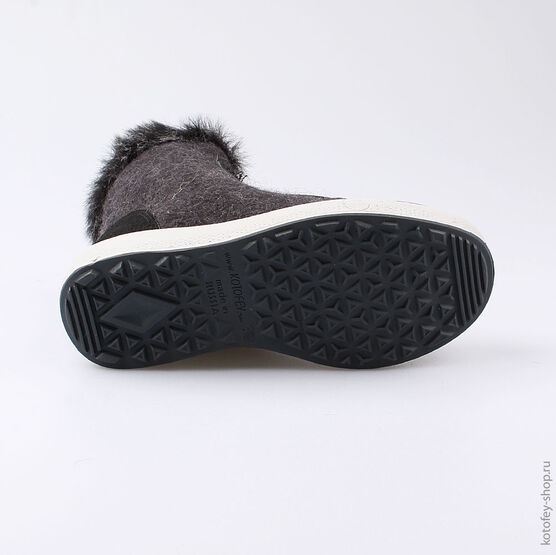 657002-41 Валенки для девочки черный фото №3