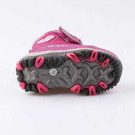 254952-41 Мембранные ботинки с LED-подсветкой для девочки бордовый фото №3