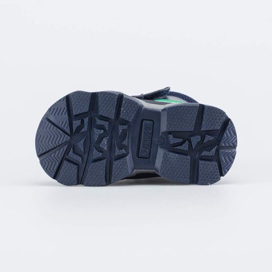 152376-41 Зимние ботинки на липучках для мальчики синий фото №3