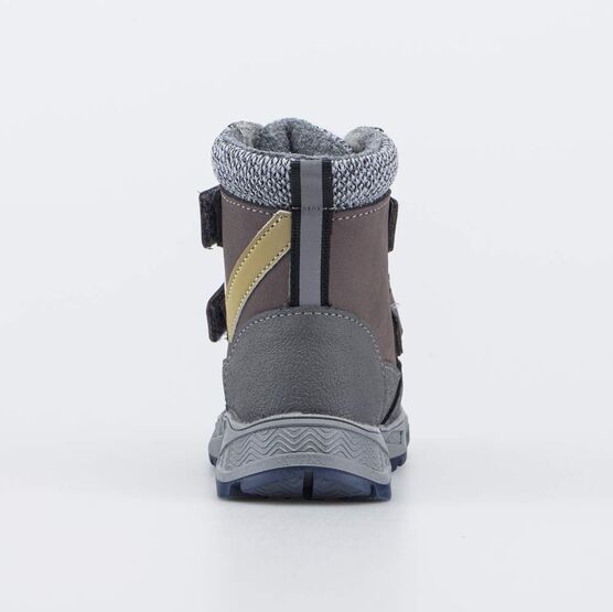 152376-42 Зимние ботинки для малыша для мальчики серый фото №5