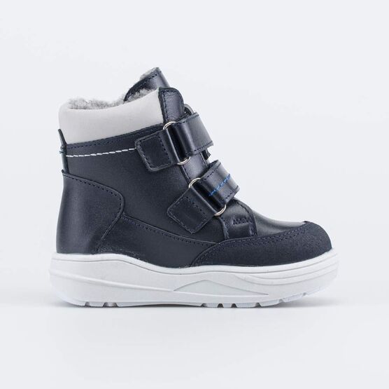 352259-44 Детские зимние ботинки для мальчики т.син фото №2