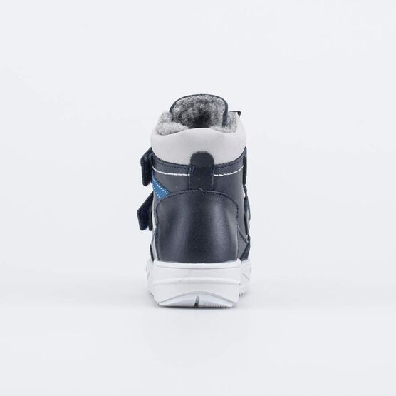 352259-44 Детские зимние ботинки для мальчики т.син фото №5