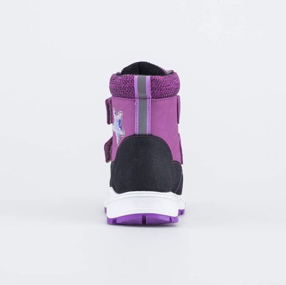 352397-41 Зимние ботинки на липучках для девочки фиолетовый фото №5