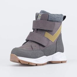 352398-42 Детские зимние ботинки для мальчики серый