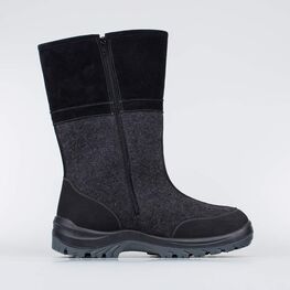 967049-42 Валенки мужские на молнии Хантер суперутепленные для мальчики темно-серый фото №2