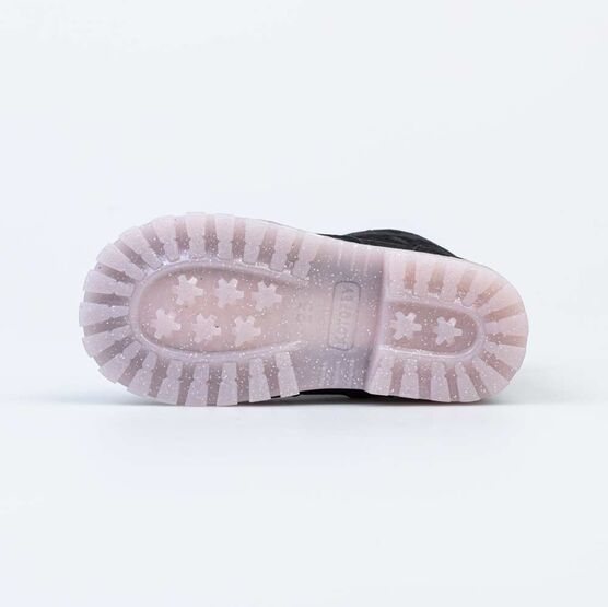 352326-31 Ботинки утепленные на весну/осень для девочки черный фото №3