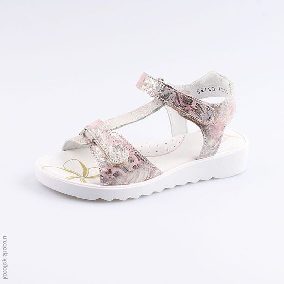 522131-21 Босоножки для девочки роз-зол