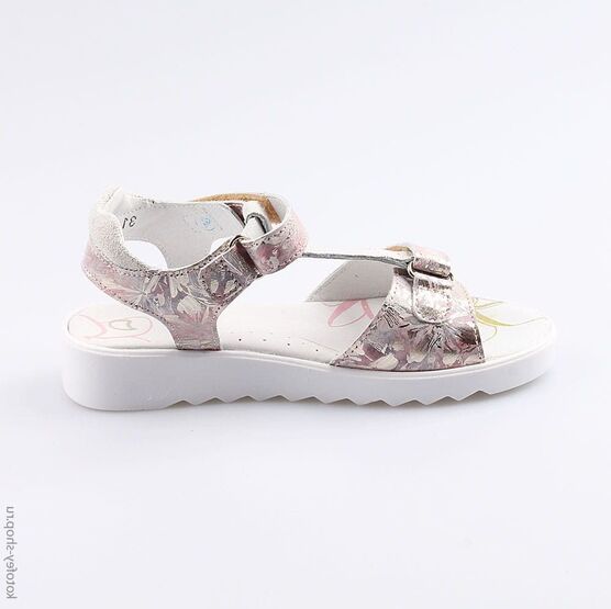 522131-21 Босоножки для девочки роз-зол фото №2