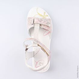 522131-21 Босоножки для девочки роз-зол фото №4