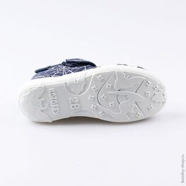 421048-11 Сандалии текстильные для мальчики светло-синий фото №3