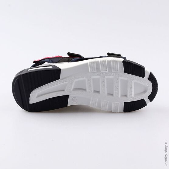 621003-71 Сандалии для мальчика для мальчики син-кра фото №3